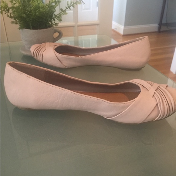 Charlotte Russe Blush colored ballerina flats.GUC - Picture 4 of 8